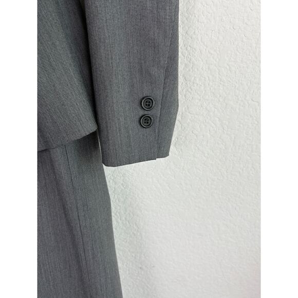 Halogen Gray Womens Business Pants Suit Sz 4/6 Taylor Fit Interview Careerwear - Picture 3 of 16